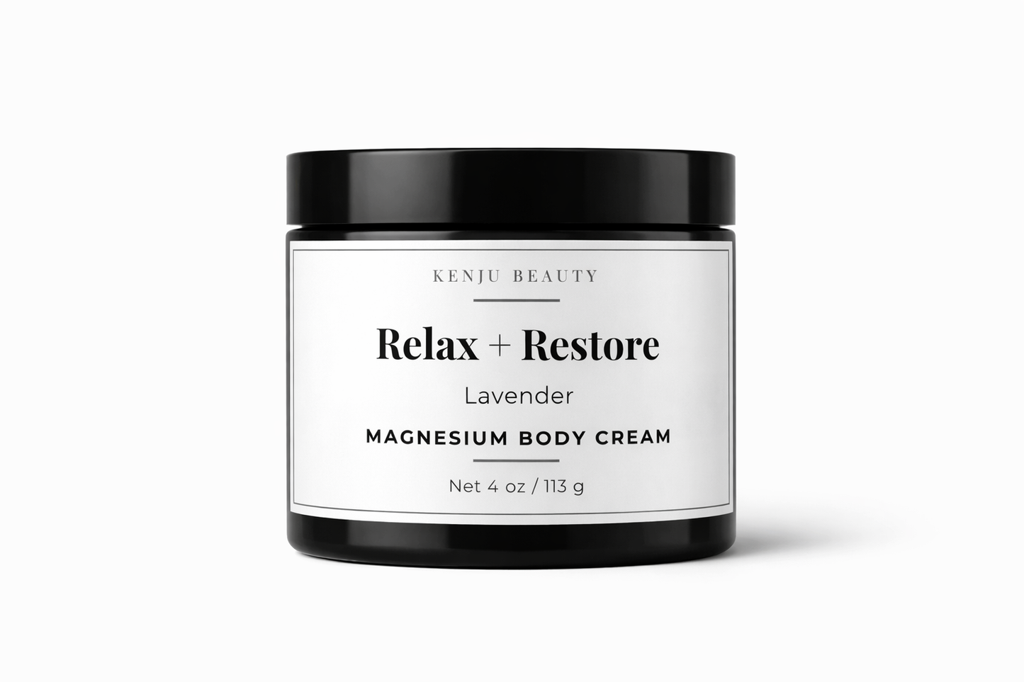 LAVENDER – Relax + Restore Magnesium Cream