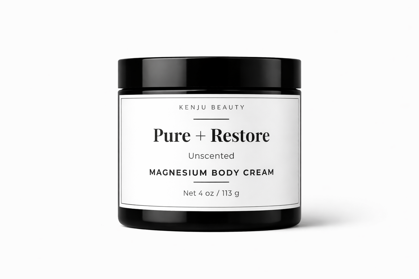 UNSCENTED – Pure + Restore Magnesium Cream